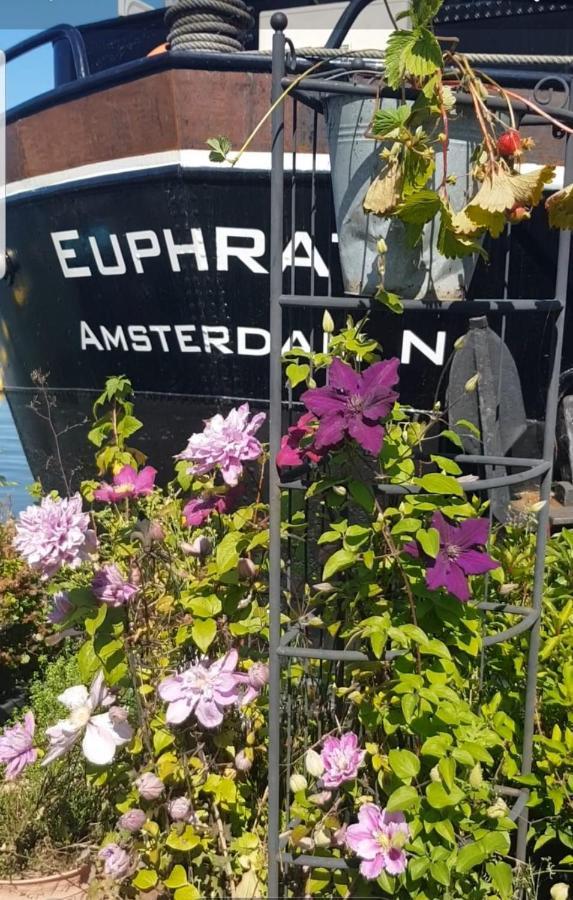 Wheelhouse Euphrate Houseboat Bed & Breakfast Diemen Ngoại thất bức ảnh