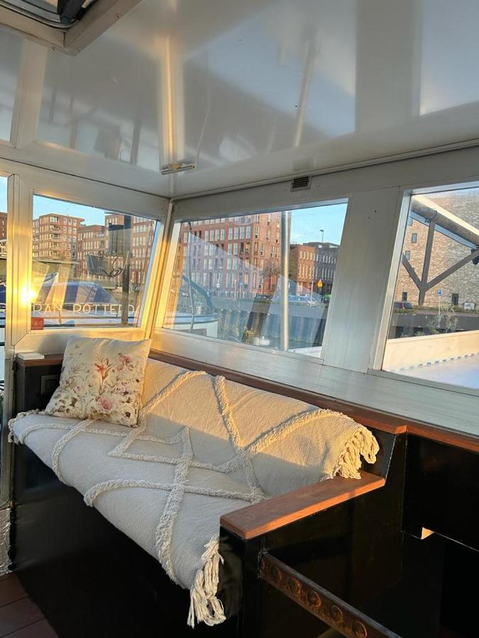 Wheelhouse Euphrate Houseboat Bed & Breakfast Diemen Ngoại thất bức ảnh