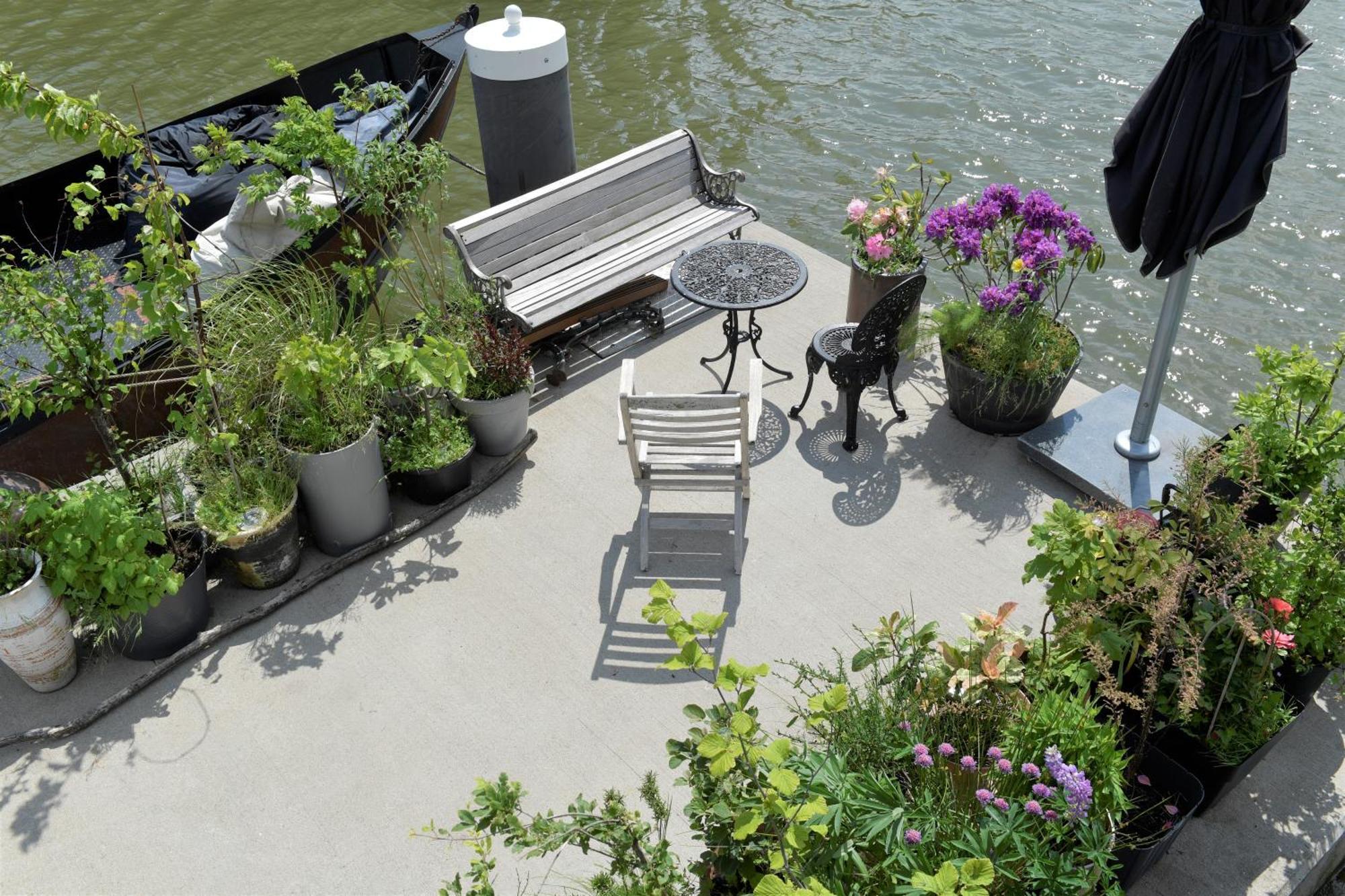 Wheelhouse Euphrate Houseboat Bed & Breakfast Diemen Ngoại thất bức ảnh